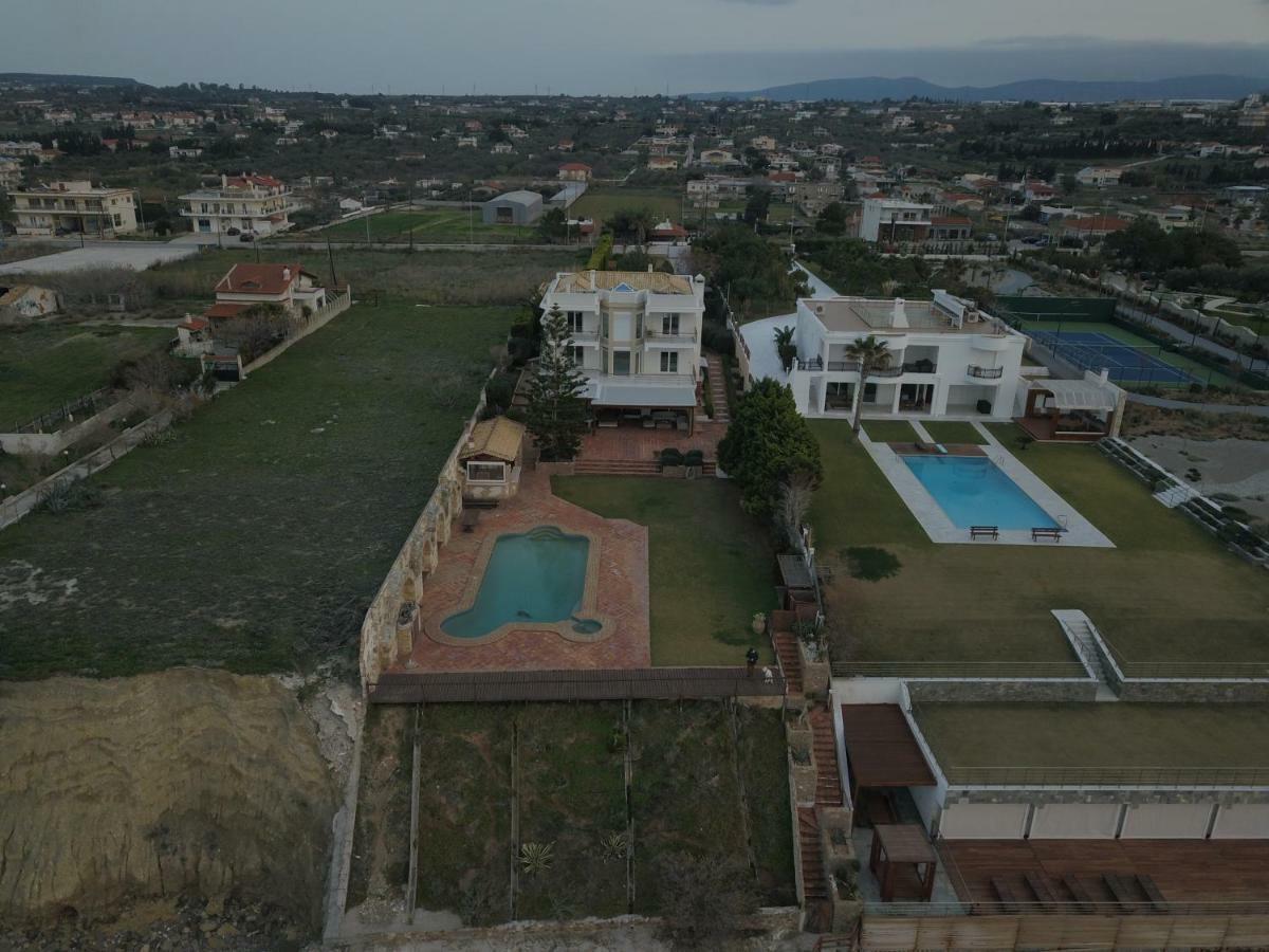 Horizon Luxury Villa 2 Posidhonía Exterior foto